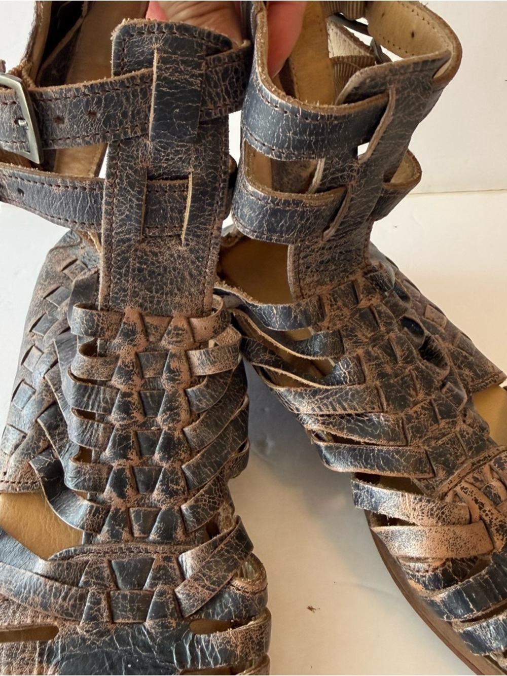 Bed Stu Rio Grande Flat Sandals/Boots Size 8 - Picture 6 of 16
